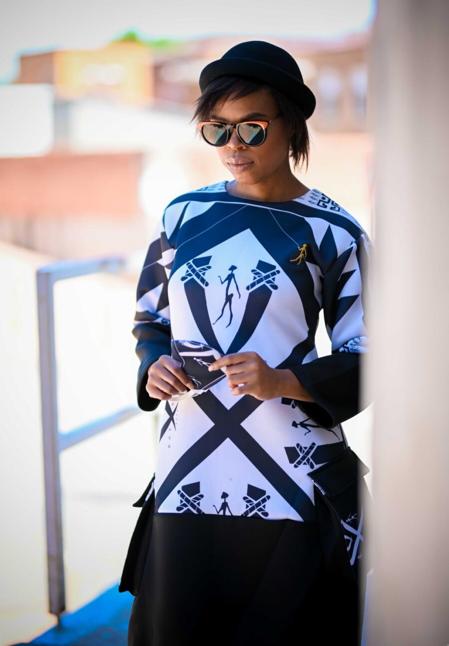 Genesis Laxs Dress by Afrikanswiss South African women's clothing close